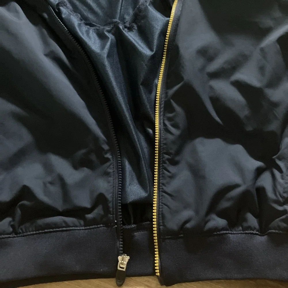 Nike West Virginia Navy Blue Jacket - Size‎ XL Clima-Fit Windbreaker